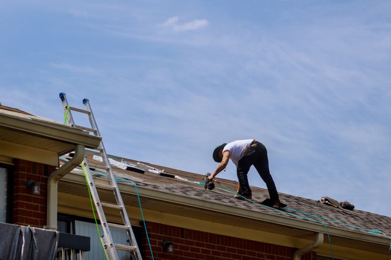 Local A Frame Roof Repair pros at work